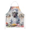 Neapolitan Mastiff The Chef Apron Cooking Kitchen Server Baking Crafts Gardening for Adult Women Men, Unisex, Large, Multicolor