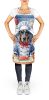 Bluetick Coonhound The Chef Apron Cooking Kitchen Server Baking Crafts Gardening for Adult Women Men, Unisex, Large, Multicolor