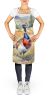 South Dakota Ringnecked Pheasant Apron Cooking Kitchen Server Baking Crafts Gardening for Adult Women Men, Unisex, Large, Multicolor