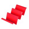 1pc/6pcs Colorful Taco Holder Stands - Premium Large Taco Tray Plates Holds Up To 3 Or 2 Tacos Each, PP Health Material Very Hard And Sturdy