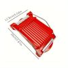 1pc, Multifunctional Luncheon Meat Cutter, Stainless Steel Egg Cutter, Cutting 10 Pieces For Fruit Onion Soft Food Roast Legs, Spam Slicer