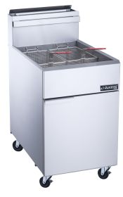 Dukers Commercial Kitchen Fryer With Four Tube Burner (Material: Stainless Steel, Model: DCF4-LPG(Propane))