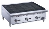 Dukers 36" Heavy Duty Charbroiler in Stainless Steel