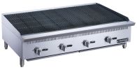 Dukers 48" Heavy Duty Charbroiler in Stainless Steel