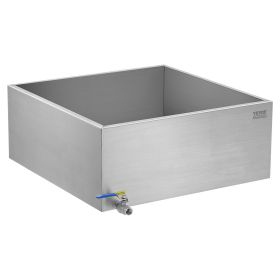 Maple Syrup Evaporator Pan 304 Stainless Steel with Valve for Home Outdoor (Default: Default)