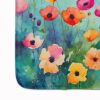 Anemones in Watercolor Memory Foam Kitchen Mat Machine Washable Anti-Fatigue Mat Cushion Comfort Bath Mat or Kitchen Rug