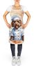 Labradoodle The Chef Apron Cooking Kitchen Server Baking Crafts Gardening for Adult Women Men, Unisex, Large, Multicolor