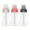 1pc Squeeze Sauce Bottle; Leak Proof Refillable Condiment Container For Salad Ketchup Honey Jam; Squeeze Sauce Bottle Oyster Sauce Squeeze Bottle; Hom