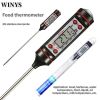 1pc Kitchen Meat Thermometer With Probe, Digital LCD Display For Food Baking, BBQ