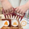 TXM Meat Claws for Shredding Barbecue Claws for Pulled Pork Grill Smoker Meat Paw Claw BBQ Claws Shredding Smoker Cooking Tool