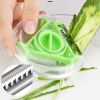 1pc 3-in-1 Fruit Vegetable Peeler Stainless Steel Shredder Scraper For Potato Carrot Apple Veggie Kitchen Supplies